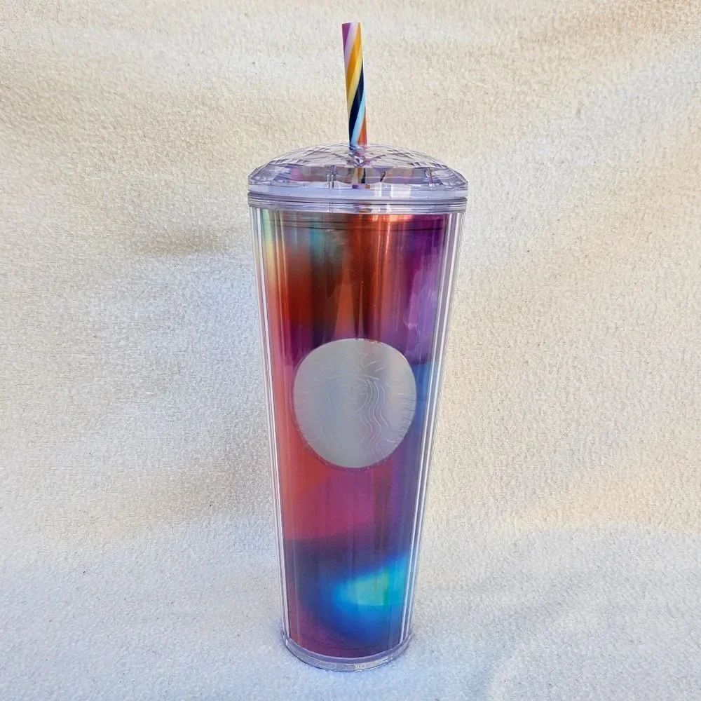 StarbucksâRainbow Kaleidescope Tumblerâ24oz